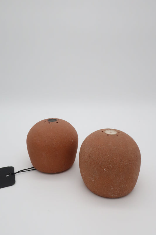 Clay Salt & Pepper Shakers