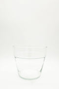 Clear Glass Planter Pot