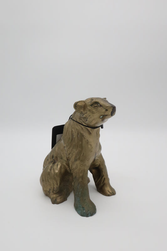Brass Polar Bear