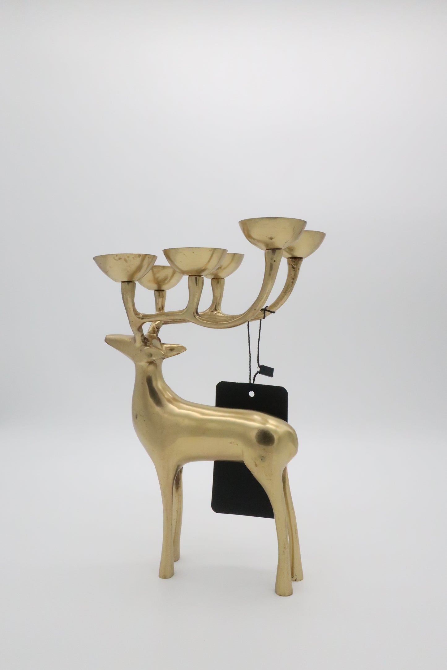 Brass 6-Tier Candle Holder