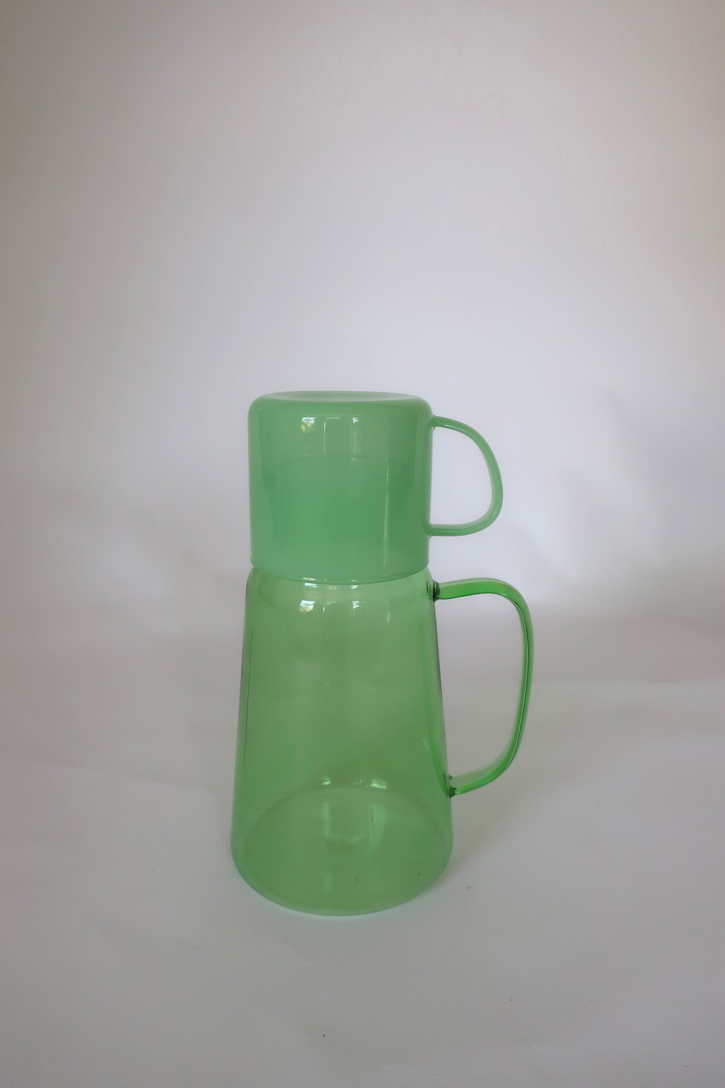 Green Bedside Carafe Pitcher