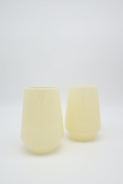 Pastel Yellow Tumblers
