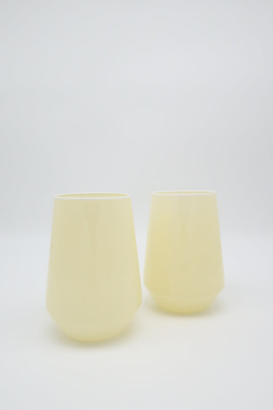 Pastel Yellow Tumblers