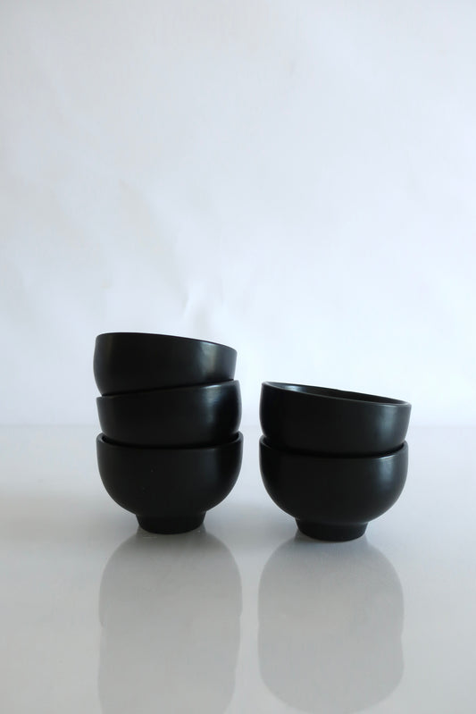 Small Black Serving Bowls