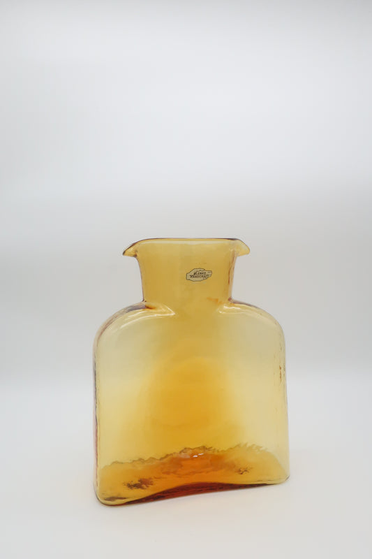 Blenko 2001 384M Topaz Water Pitcher