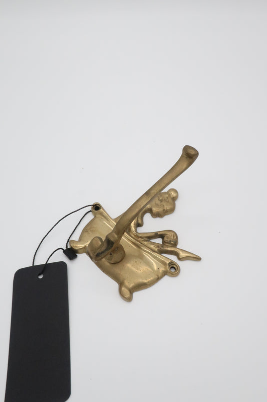 Brass Bathing Lady Wall Hook