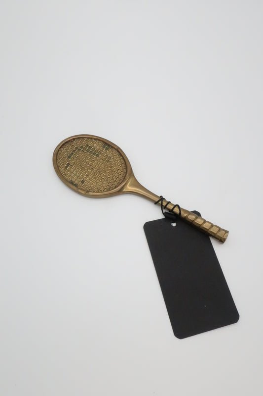 Brass Tennis Raquet