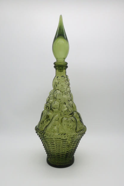 Empoli Green Basket Decanter