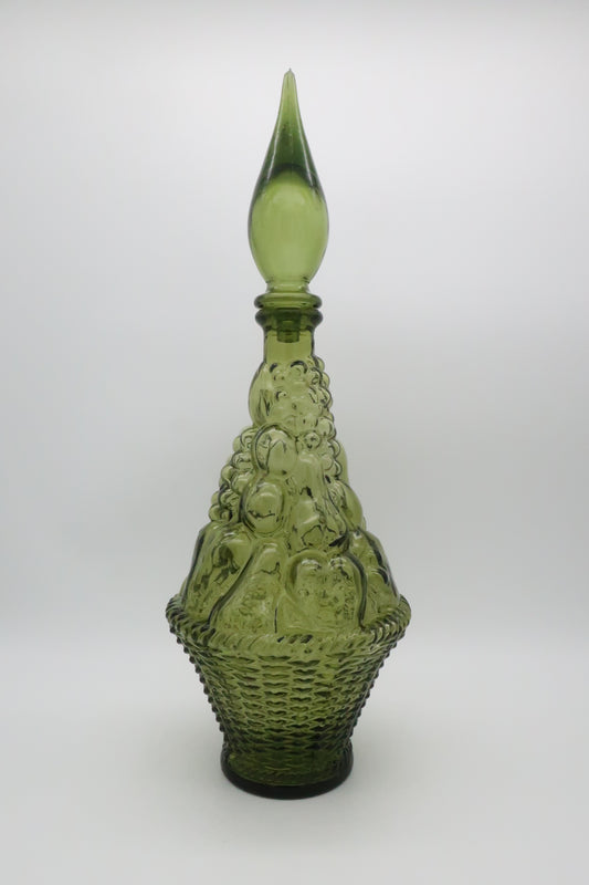 Empoli Green Basket Decanter