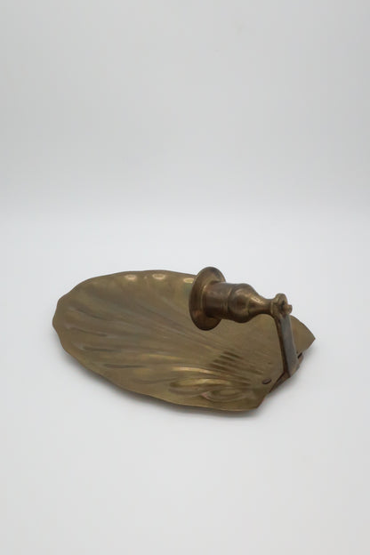 Brass Shell Wall Sconce