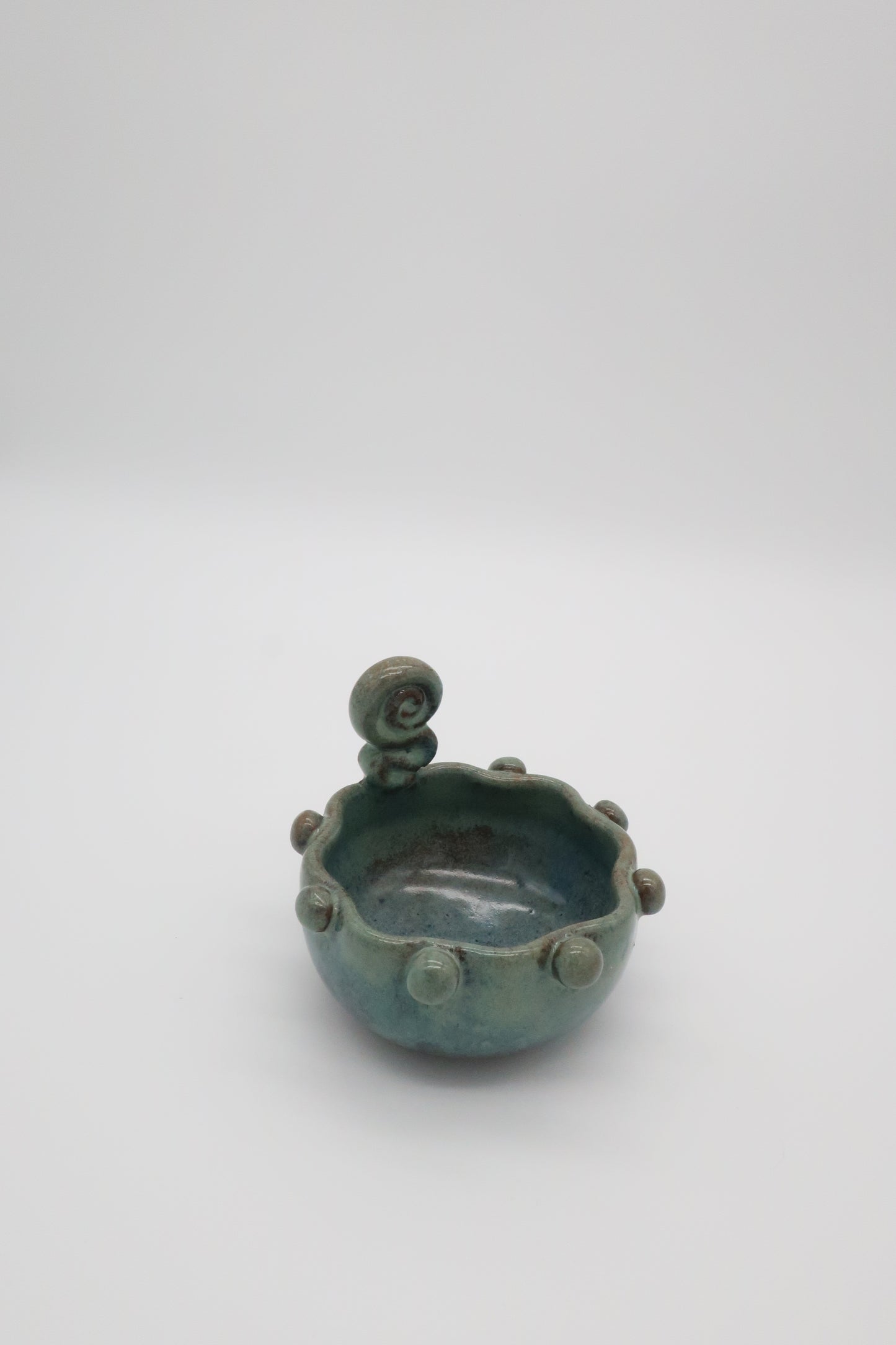 Ceramic Green Catch-all Bowl