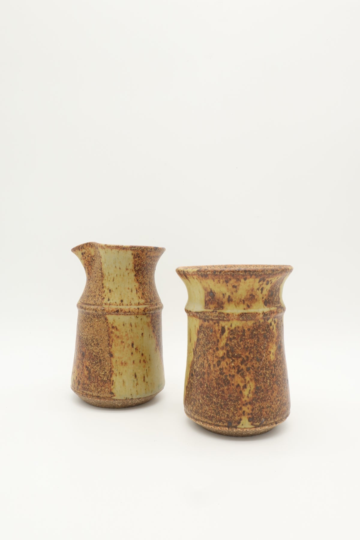 Handcrafted Ceramic Sugar & Creamer Set
