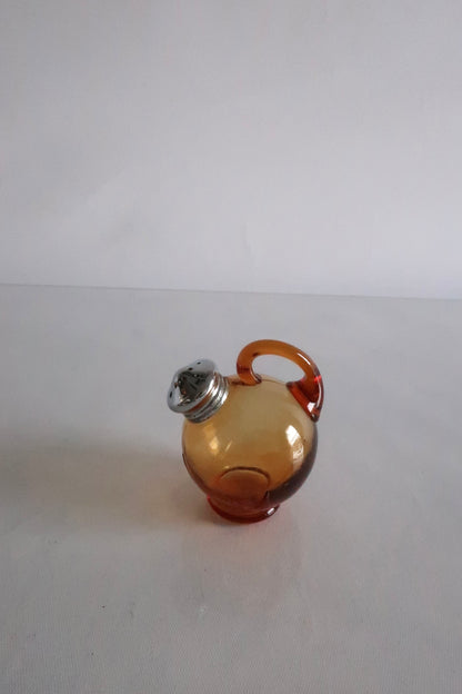 Cambridge Amber Glass Salt Shaker