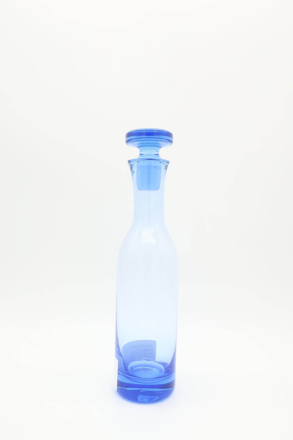 Blue Glass Decanter