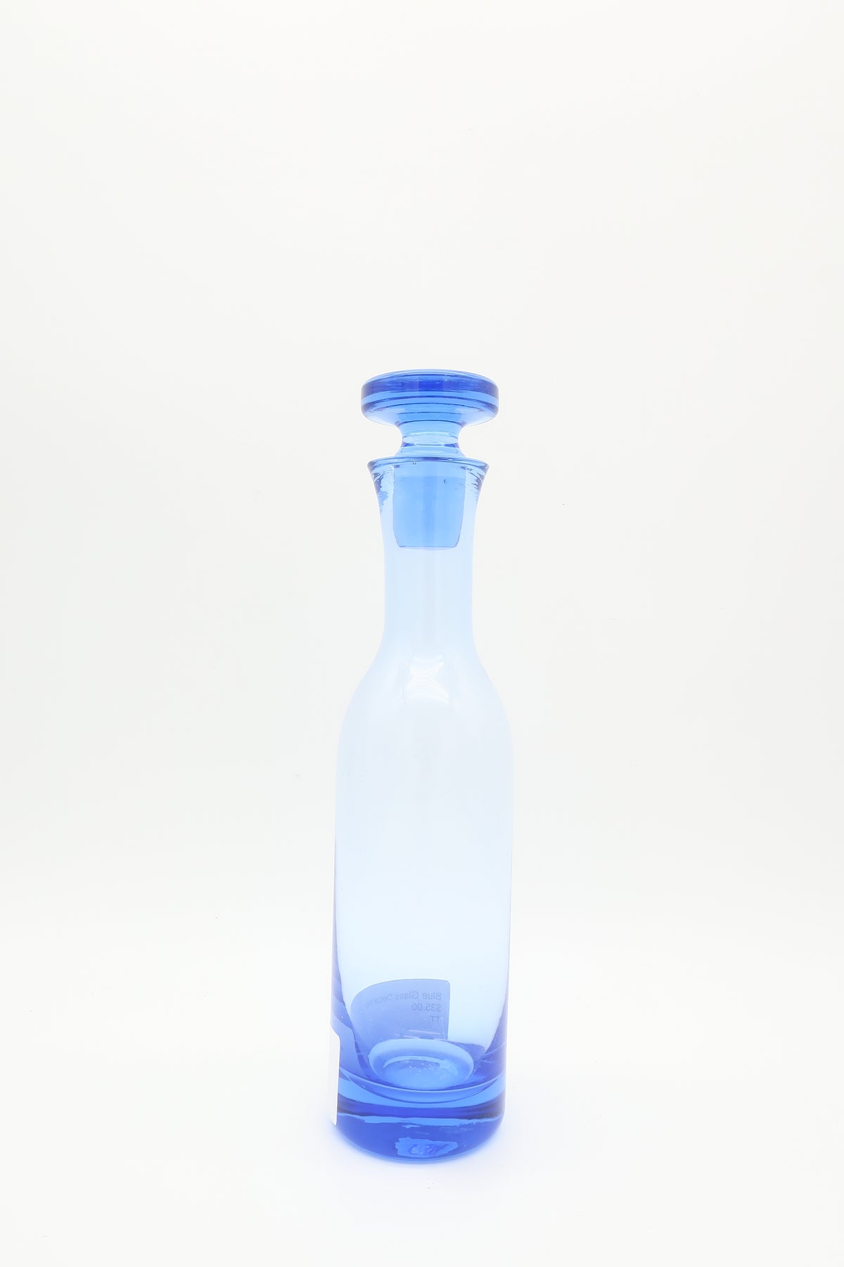 Blue Glass Decanter