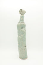 Handcrafted Sea Green Ceramic Decanter