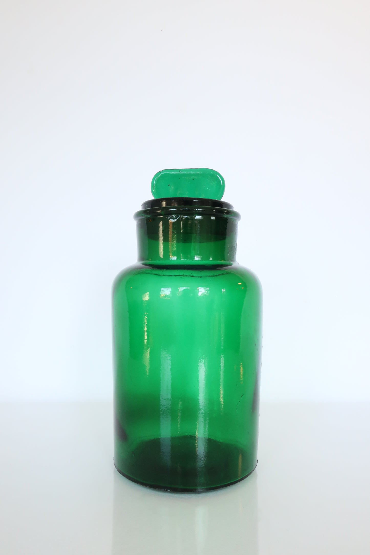 Green Italian Lidded Canister