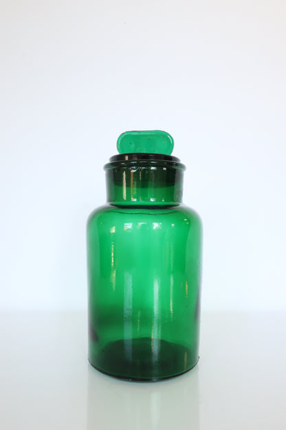 Green Italian Lidded Canister