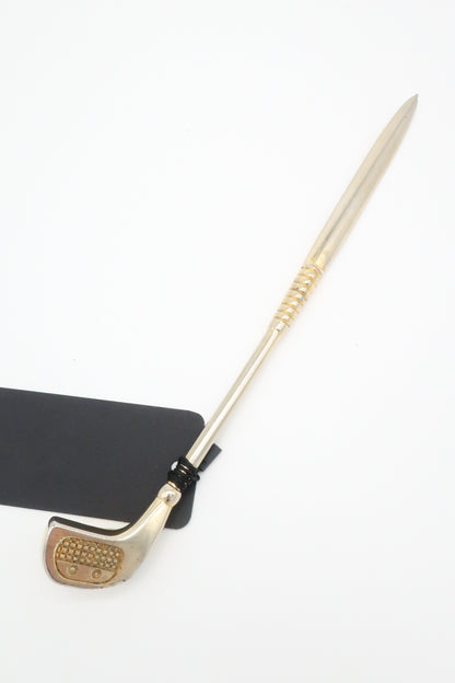 Brass Golf Letter Opener