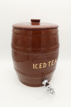 1970s Ceramic Iced Tea Dispenser Crock