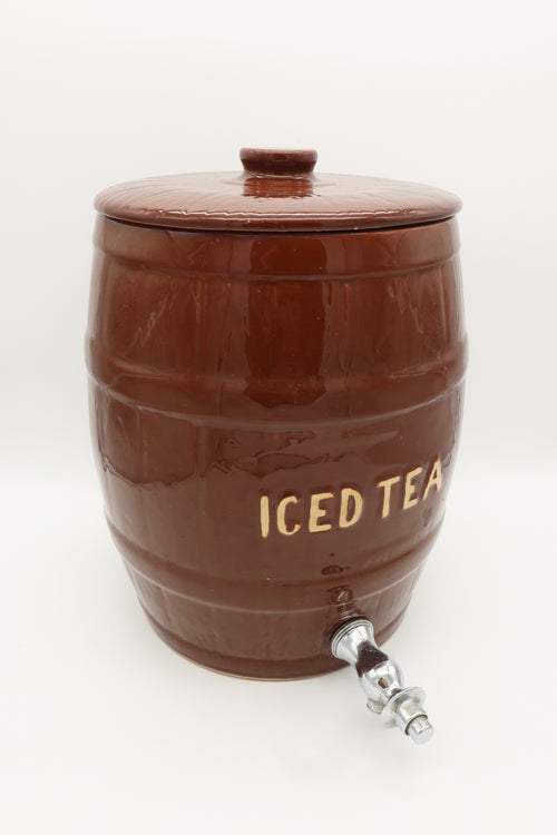 1970s Ceramic Iced Tea Dispenser Crock