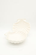 White Ceramic Shell Dish