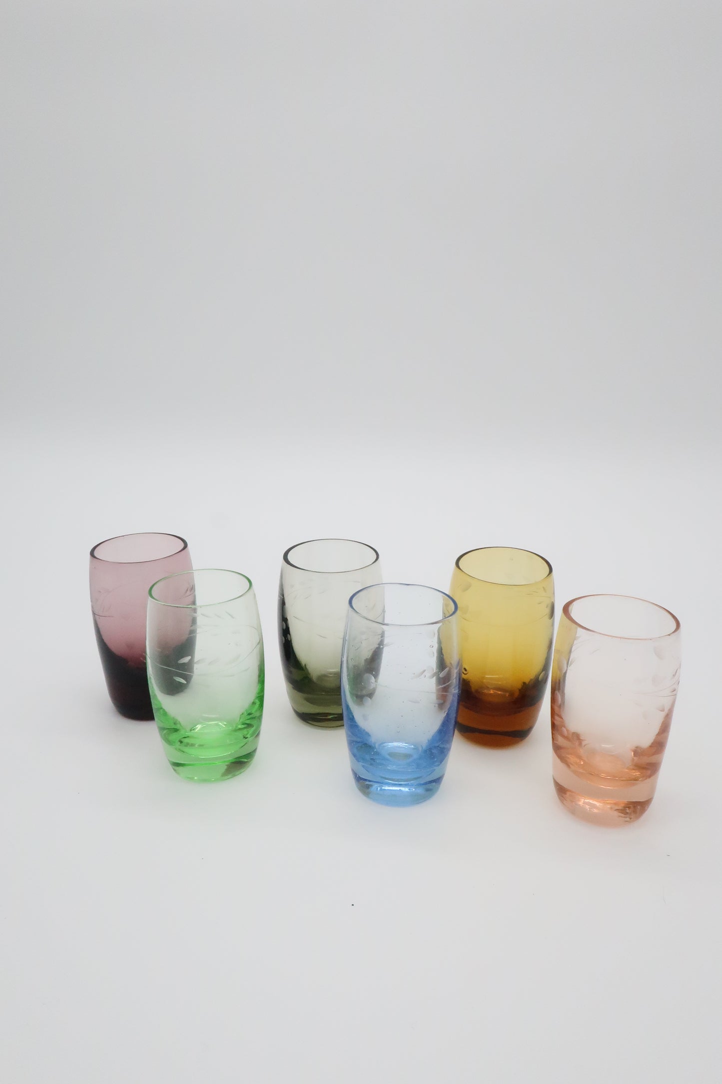 Multi Colored Shotglasses
