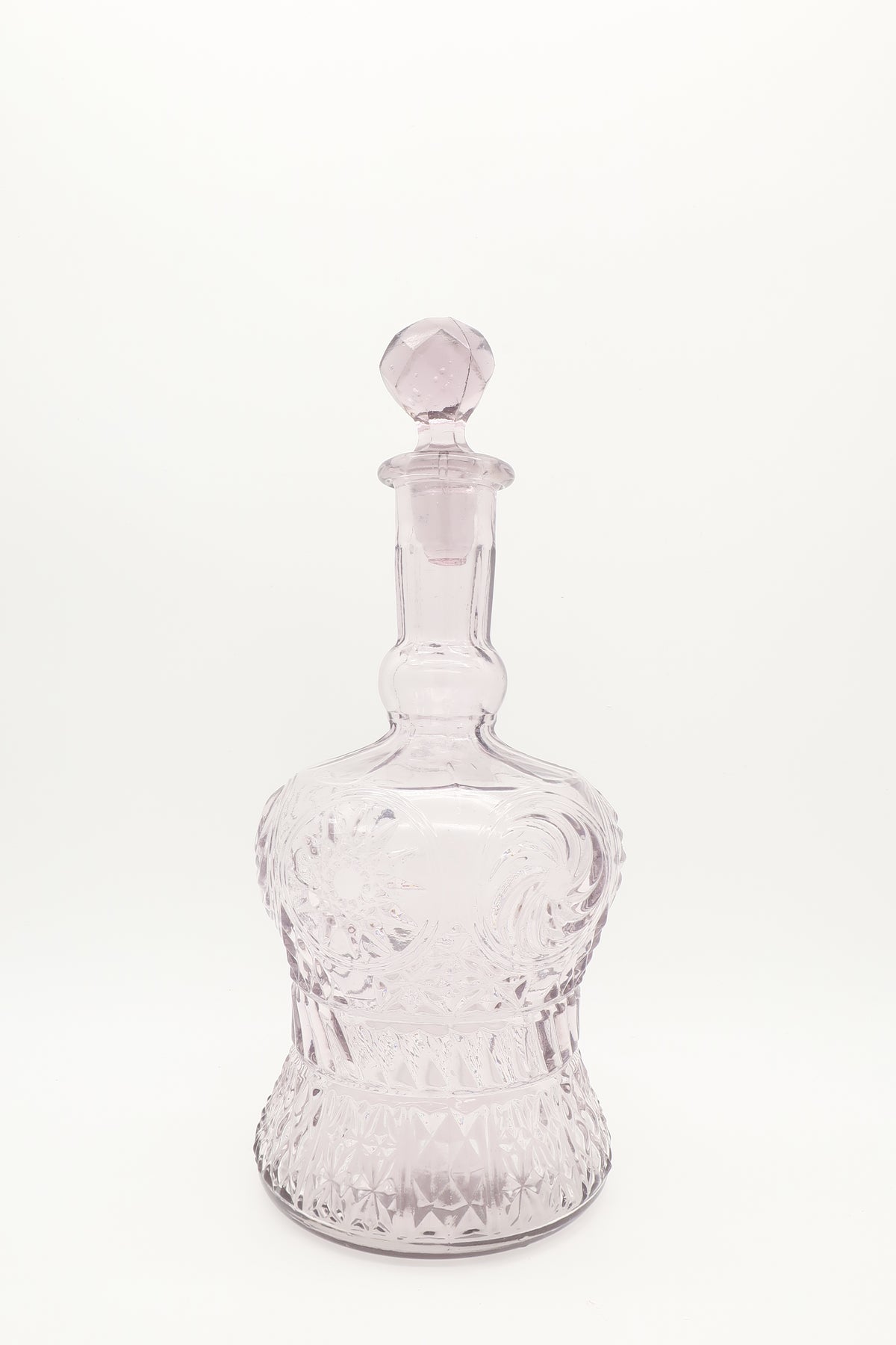 1920's Manganese Lilac Decanter