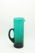 1970s Empoli Teal Pitcher