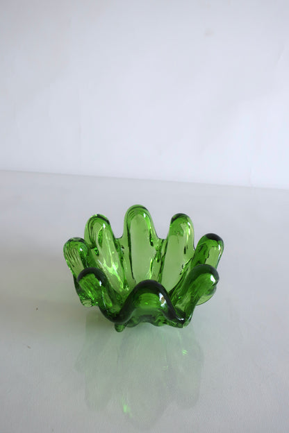 Italian Green Ashtray