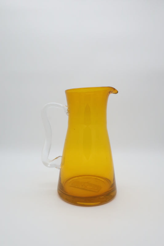 Yellow Squiggle Pitcher