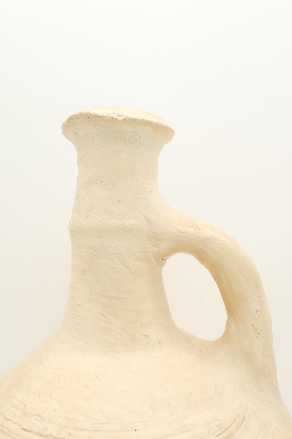 Handled Pottery Pitcher