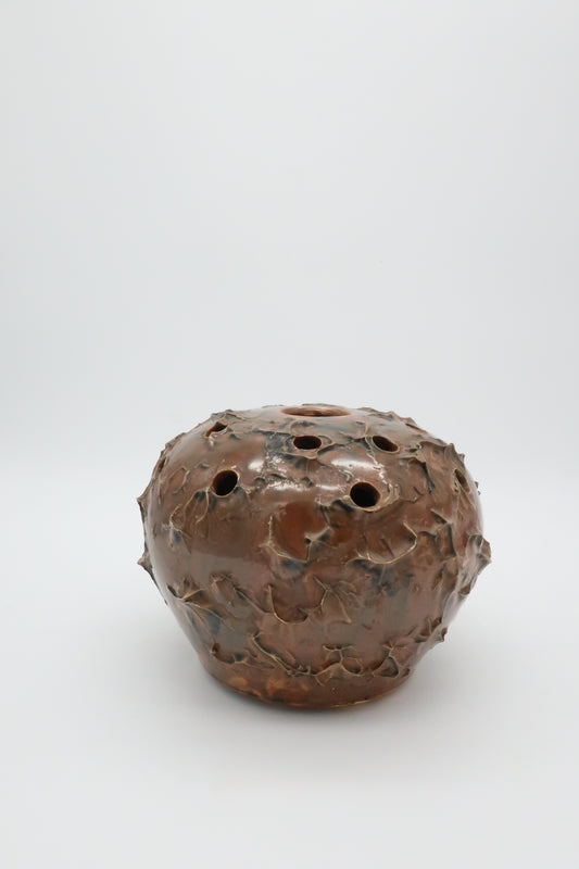 Ceramic Flower Frog Vase