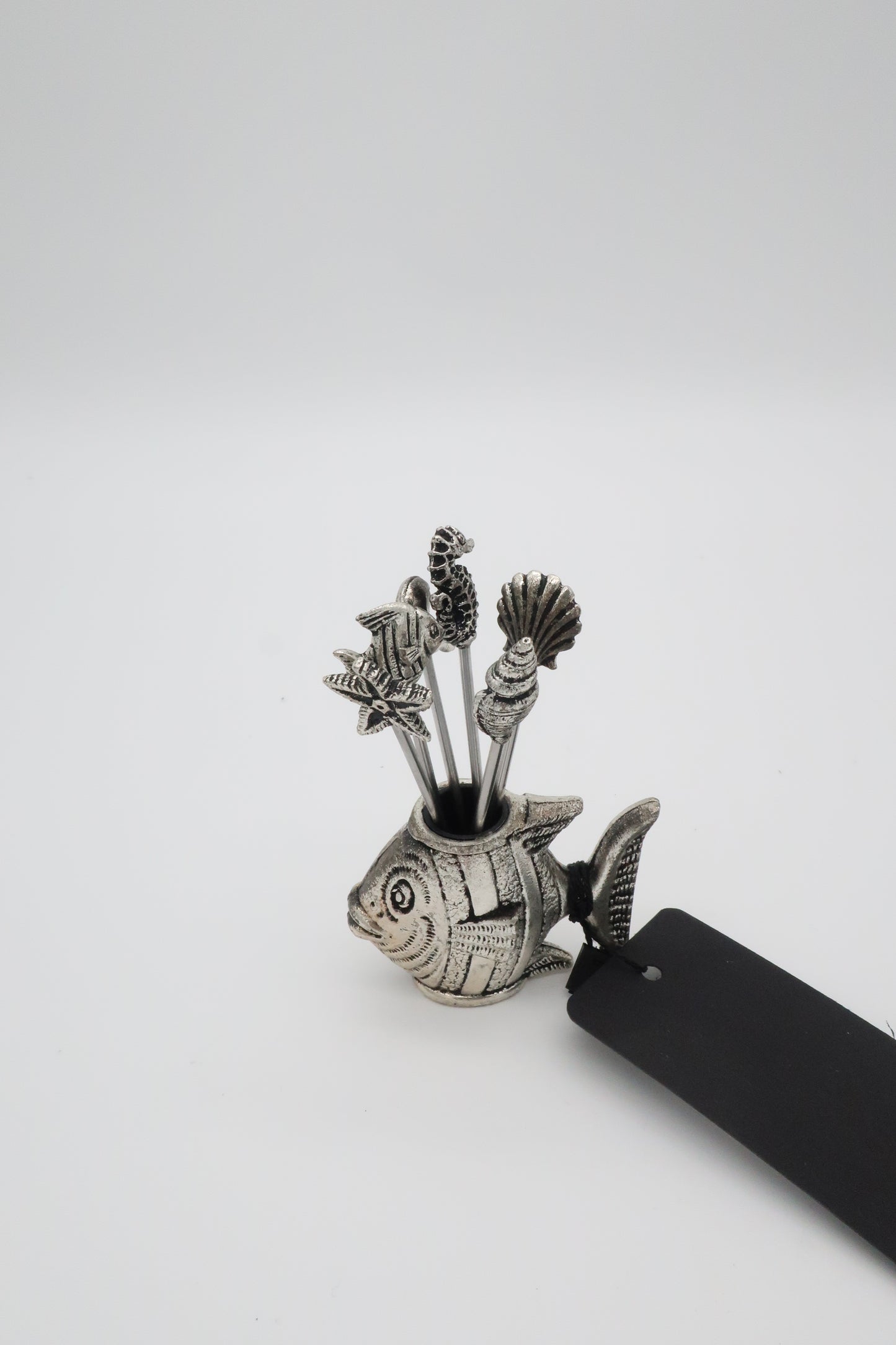 Silver Fish Theme Cocktail Picks