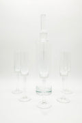Clear Glass Decanter Set