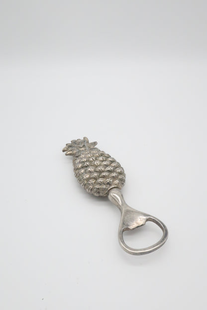 Silver Pineapple Bottle Opener