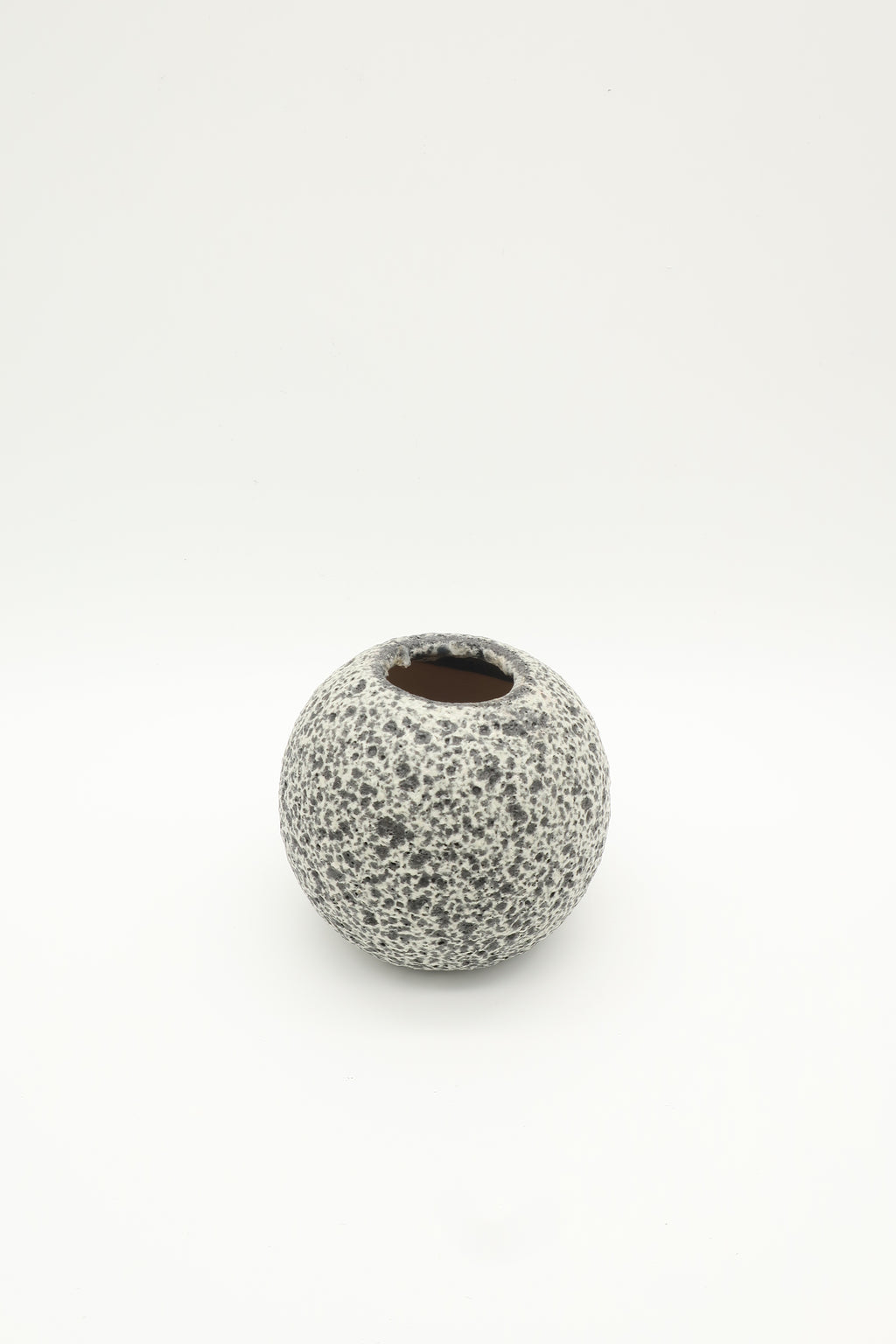 Speckled Pottery Bud Vase