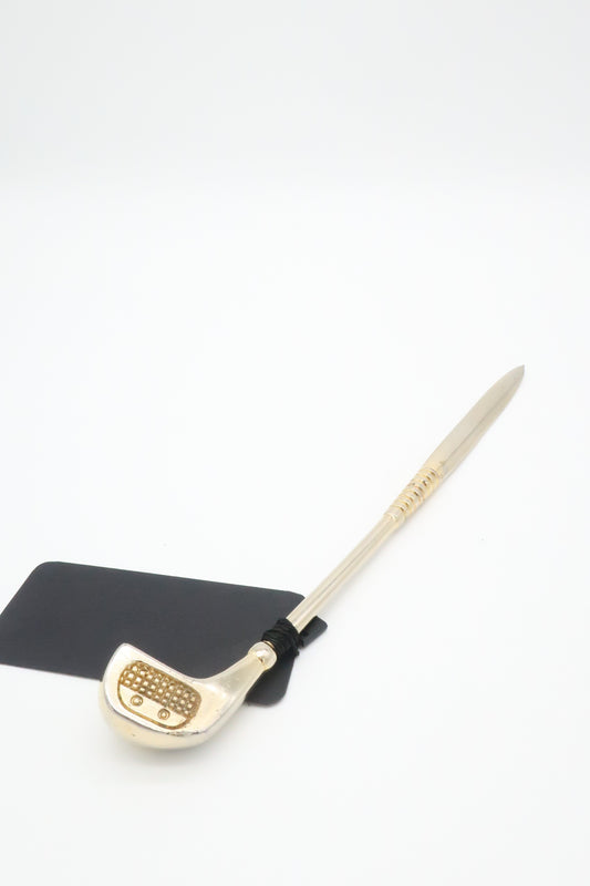 Brass Golf Letter Opener