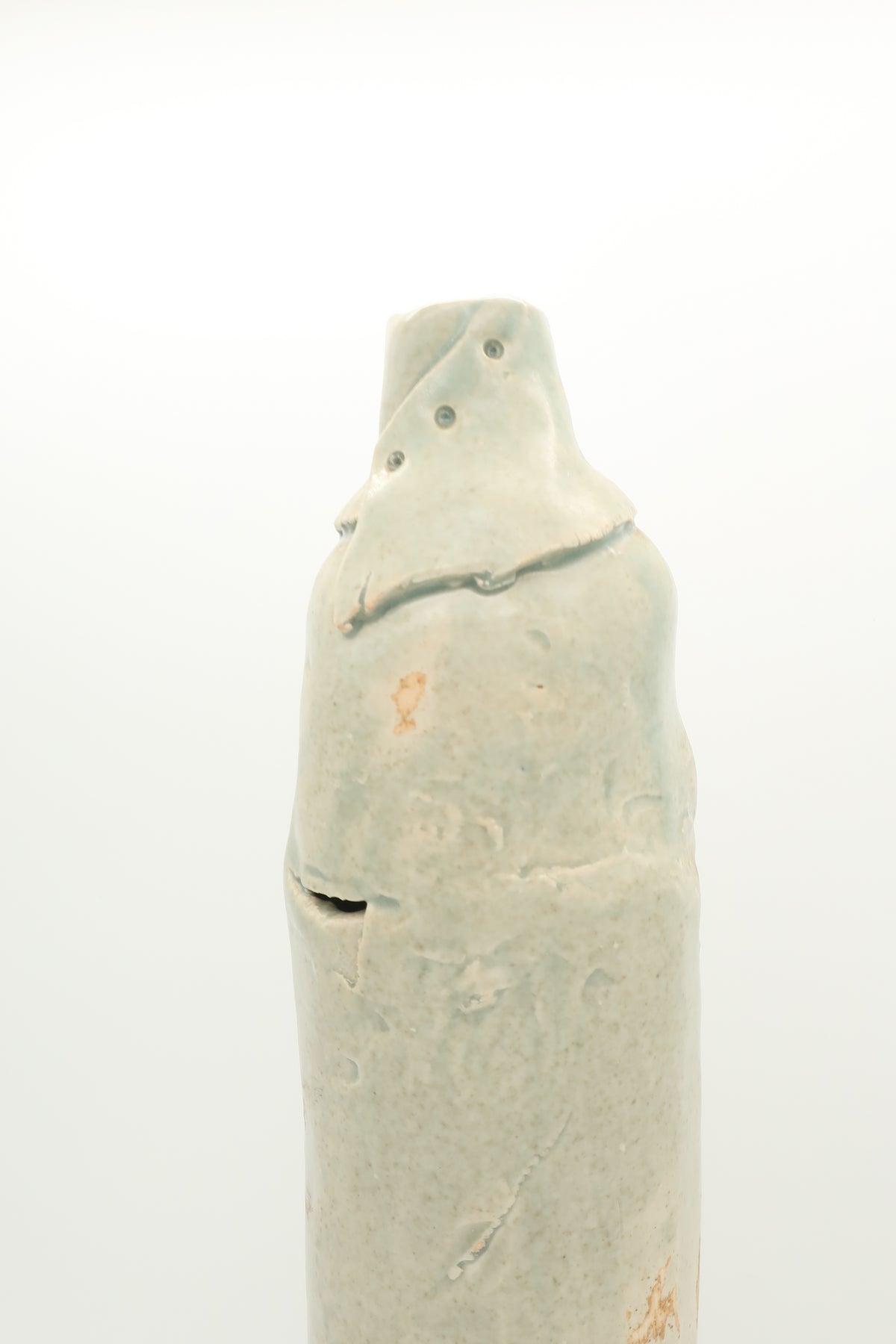 Handcrafted Sea Green Ceramic Decanter