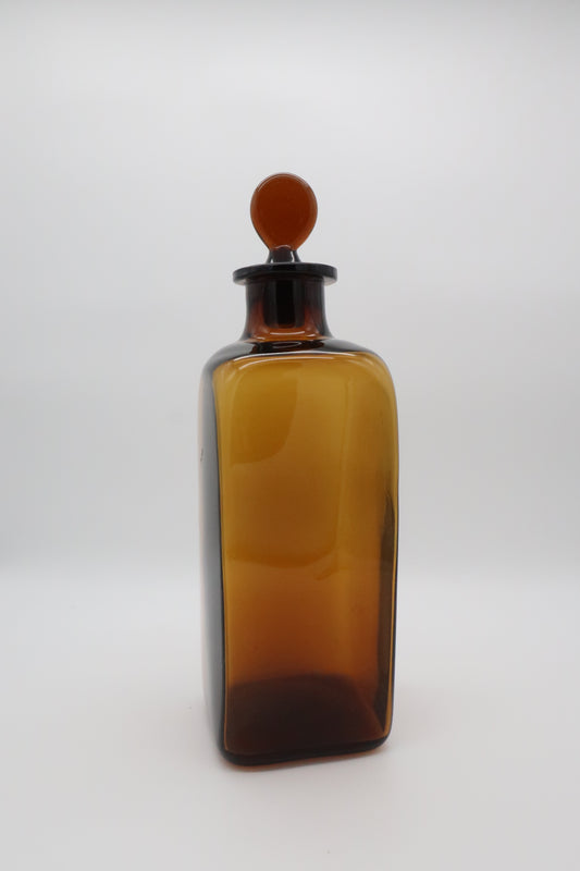 1970’s Amber Royal Leerdam Decanter