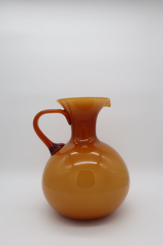 Empoli Amber Cased Pitcher
