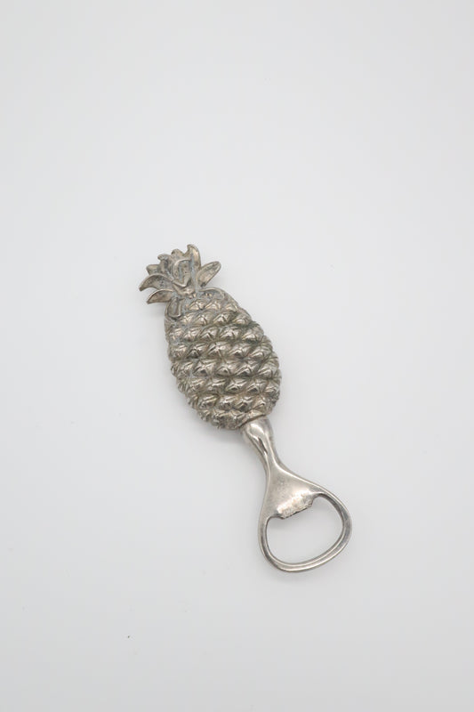 Silver Pineapple Bottle Opener
