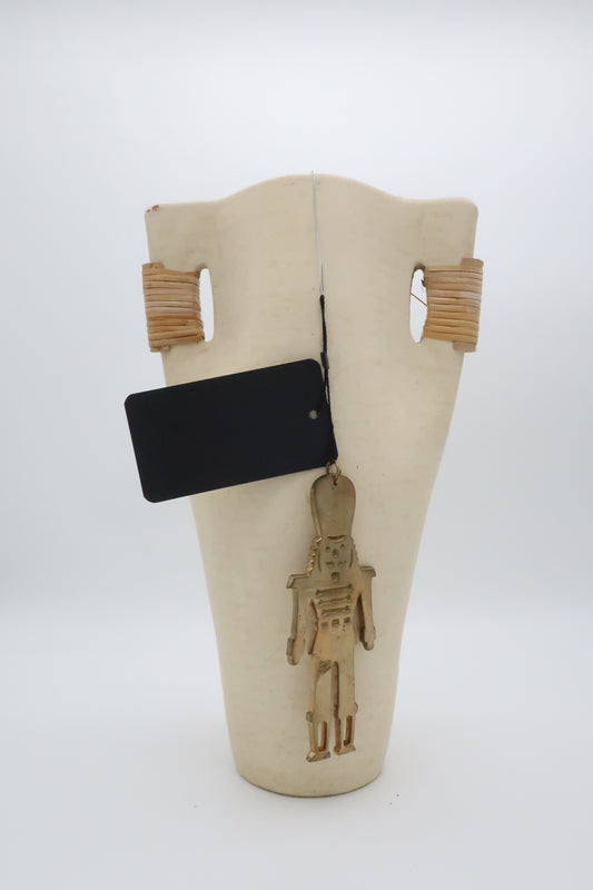 Brass Nutcracker Ornament