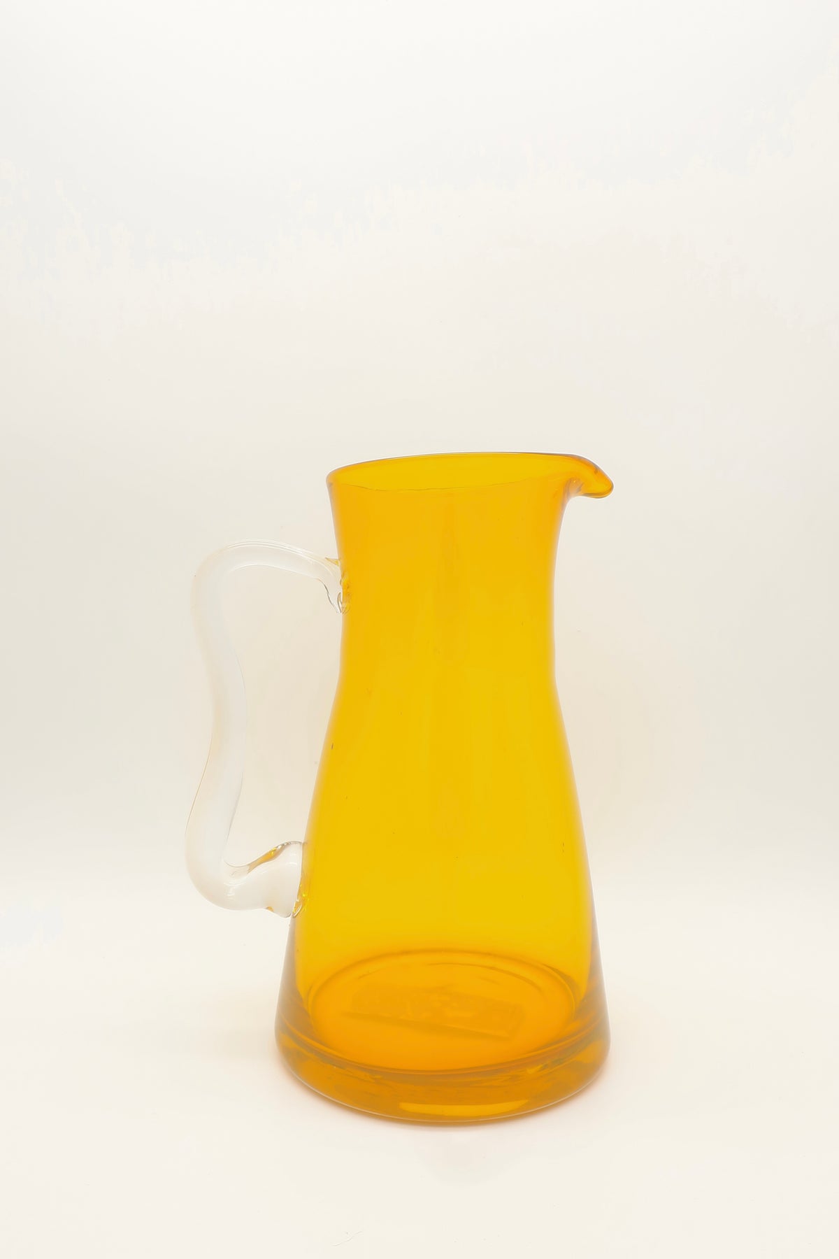 Tangerine Squiggle Pitcher
