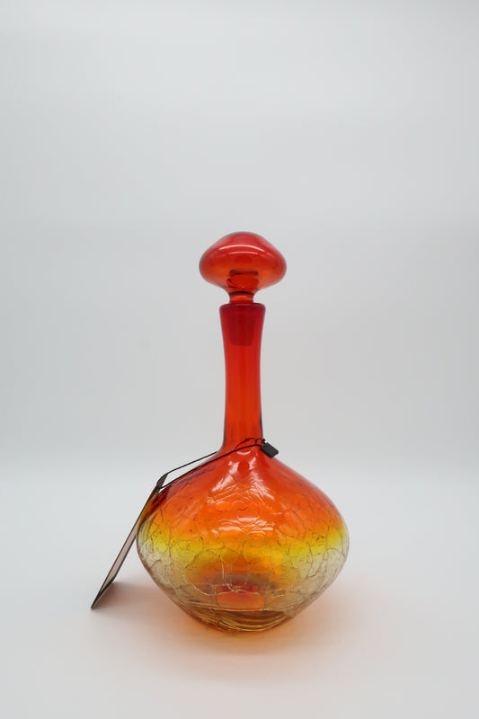 Blenko 6630 Amberina Decanter