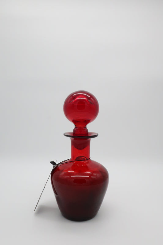 Rainbow Red Decanter