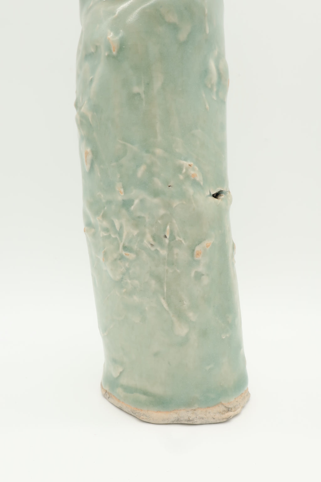 Handcrafted Sea Green Ceramic Decanter