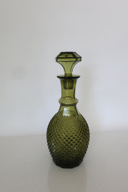 Italian Green Dabs Decanter