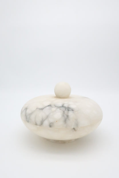 Alabaster Lidded Catch-all