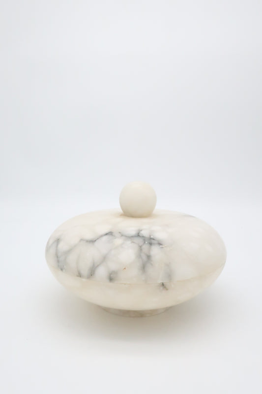 Alabaster Lidded Catch-all
